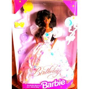 1996 Vintage Birthday African American Barbie #15999   NRFB